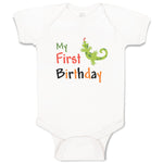 Baby Clothes Dino My First Birthday Dinosaur Holidays and Occasions Birthday