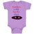 Baby Clothes Daddy's Little Surfer Surfing Dad Father's Day Baby Bodysuits