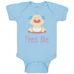 Baby Clothes Feed Me Shark Ocean Sea Life Baby Bodysuits Boy & Girl Cotton