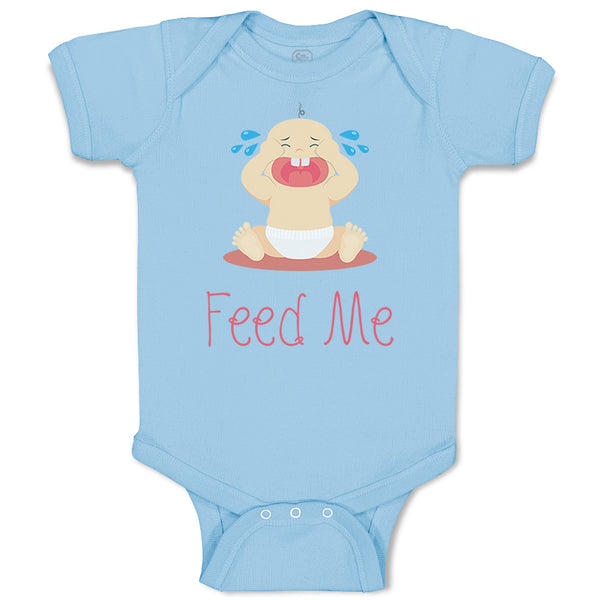 Baby Clothes Feed Me Shark Ocean Sea Life Baby Bodysuits Boy & Girl Cotton