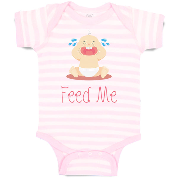 Baby Clothes Feed Me Shark Ocean Sea Life Baby Bodysuits Boy & Girl Cotton