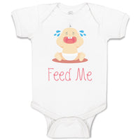 Baby Clothes Feed Me Shark Ocean Sea Life Baby Bodysuits Boy & Girl Cotton