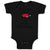 Baby Clothes You Can'T Ride in My Little Red Wagon Funny Humor Baby Bodysuits
