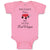 Baby Clothes You Can'T Ride in My Little Red Wagon Funny Humor Baby Bodysuits