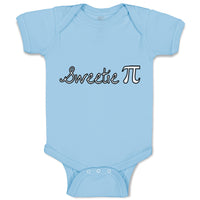 Baby Clothes Sweetie Pi Sign Geek Nerd Baby Bodysuits Boy & Girl Cotton