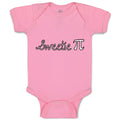 Baby Clothes Sweetie Pi Sign Geek Nerd Baby Bodysuits Boy & Girl Cotton