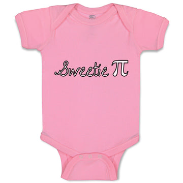 Baby Clothes Sweetie Pi Sign Geek Nerd Baby Bodysuits Boy & Girl Cotton