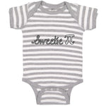 Baby Clothes Sweetie Pi Sign Geek Nerd Baby Bodysuits Boy & Girl Cotton