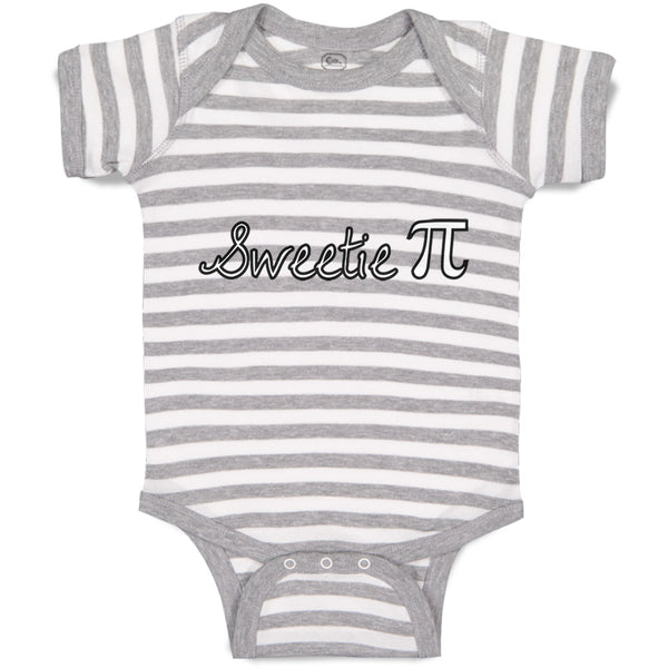 Baby Clothes Sweetie Pi Sign Geek Nerd Baby Bodysuits Boy & Girl Cotton
