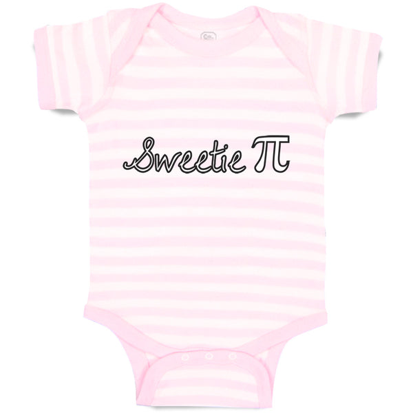 Baby Clothes Sweetie Pi Sign Geek Nerd Baby Bodysuits Boy & Girl Cotton