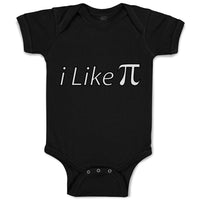 Baby Clothes I like Pi Sign Geek Nerd Baby Bodysuits Boy & Girl Cotton