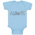 Baby Clothes I like Pi Sign Geek Nerd Baby Bodysuits Boy & Girl Cotton