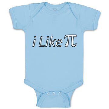 Baby Clothes I like Pi Sign Geek Nerd Baby Bodysuits Boy & Girl Cotton