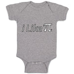 Baby Clothes I like Pi Sign Geek Nerd Baby Bodysuits Boy & Girl Cotton