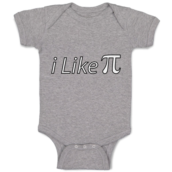 Baby Clothes I like Pi Sign Geek Nerd Baby Bodysuits Boy & Girl Cotton