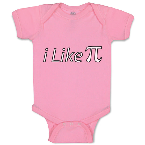 Baby Clothes I like Pi Sign Geek Nerd Baby Bodysuits Boy & Girl Cotton