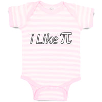Baby Clothes I like Pi Sign Geek Nerd Baby Bodysuits Boy & Girl Cotton