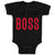 Baby Clothes I'M The Boss Lion Funny Humor Baby Bodysuits Boy & Girl Cotton