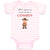 Baby Clothes When I Grow up I Want to Be A Cowboy Funny Nerd Geek Baby Bodysuits