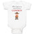 Baby Clothes When I Grow up I Want to Be A Cowboy Funny Nerd Geek Baby Bodysuits