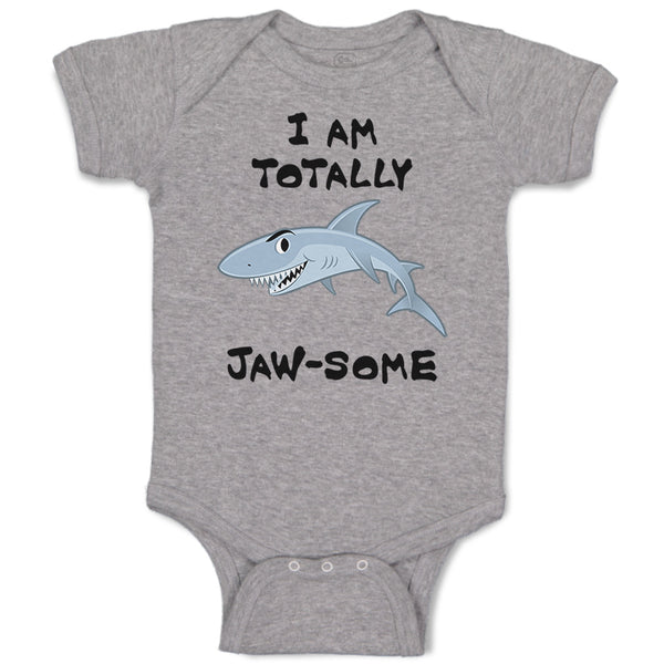 Baby Clothes I Am Totally Jaw Some Shark Funny Ocean Sea Life Baby Bodysuits