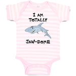 Baby Clothes I Am Totally Jaw Some Shark Funny Ocean Sea Life Baby Bodysuits