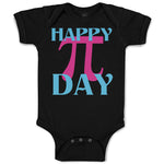 Baby Clothes Happy Pi Day Geek Nerd Baby Bodysuits Boy & Girl Cotton