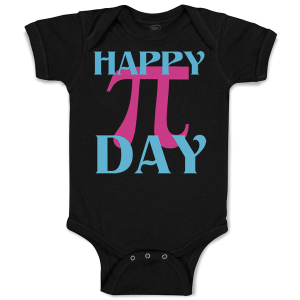 Baby Clothes Happy Pi Day Geek Nerd Baby Bodysuits Boy & Girl Cotton