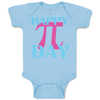 Baby Clothes Happy Pi Day Geek Nerd Baby Bodysuits Boy & Girl Cotton