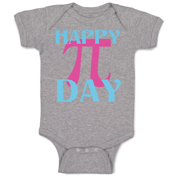 Baby Clothes Happy Pi Day Geek Nerd Baby Bodysuits Boy & Girl Cotton