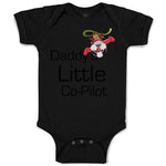 Baby Clothes Daddy's Little Co Pilot Plane Flying Dad Father's Day Cotton