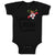 Baby Clothes Daddy's Little Co Pilot Plane Flying Dad Father's Day Cotton