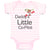 Baby Clothes Daddy's Little Co Pilot Plane Flying Dad Father's Day Cotton