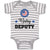 Baby Clothes An American National Flag with Word Baby Deputy Baby Bodysuits