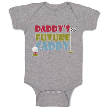 Baby Clothes Daddy's Future Caddy Baby Bodysuits Boy & Girl Cotton