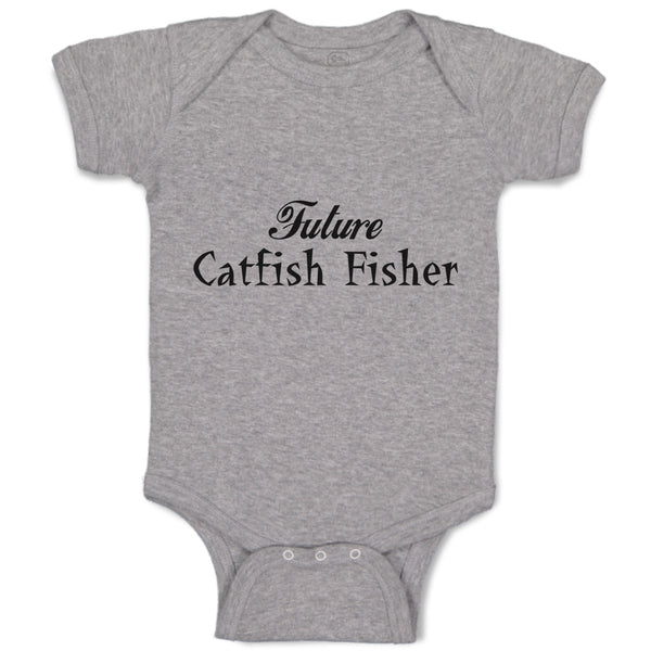 Baby Clothes Future Catfish Fisher Baby Bodysuits Boy & Girl Cotton