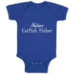 Baby Clothes Future Catfish Fisher Baby Bodysuits Boy & Girl Cotton