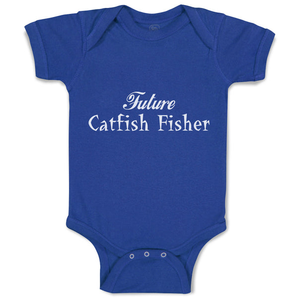 Baby Clothes Future Catfish Fisher Baby Bodysuits Boy & Girl Cotton