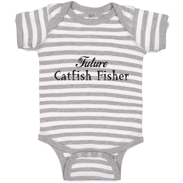 Baby Clothes Future Catfish Fisher Baby Bodysuits Boy & Girl Cotton