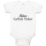 Baby Clothes Future Catfish Fisher Baby Bodysuits Boy & Girl Cotton