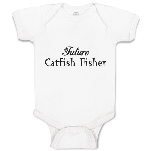 Baby Clothes Future Catfish Fisher Baby Bodysuits Boy & Girl Cotton