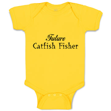 Baby Clothes Future Catfish Fisher Baby Bodysuits Boy & Girl Cotton