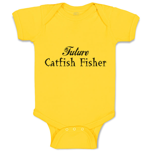 Baby Clothes Future Catfish Fisher Baby Bodysuits Boy & Girl Cotton