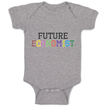 Baby Clothes Future Economist Baby Bodysuits Boy & Girl Newborn Clothes Cotton