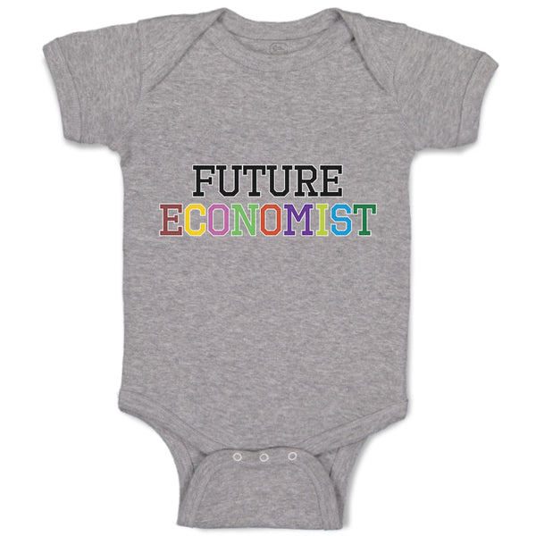 Baby Clothes Future Economist Baby Bodysuits Boy & Girl Newborn Clothes Cotton
