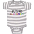 Baby Clothes Future Economist Baby Bodysuits Boy & Girl Newborn Clothes Cotton