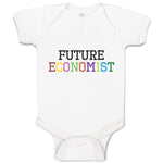 Baby Clothes Future Economist Baby Bodysuits Boy & Girl Newborn Clothes Cotton