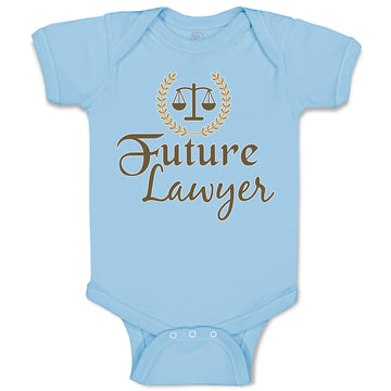 Baby Clothes Future Lawyer Baby Bodysuits Boy & Girl Newborn Clothes Cotton