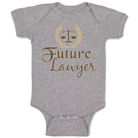 Baby Clothes Future Lawyer Baby Bodysuits Boy & Girl Newborn Clothes Cotton