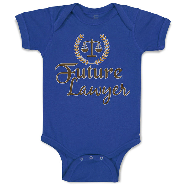 Baby Clothes Future Lawyer Baby Bodysuits Boy & Girl Newborn Clothes Cotton